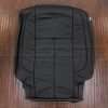 Nissan Titan Upholstery Kit - Black - Front backrest