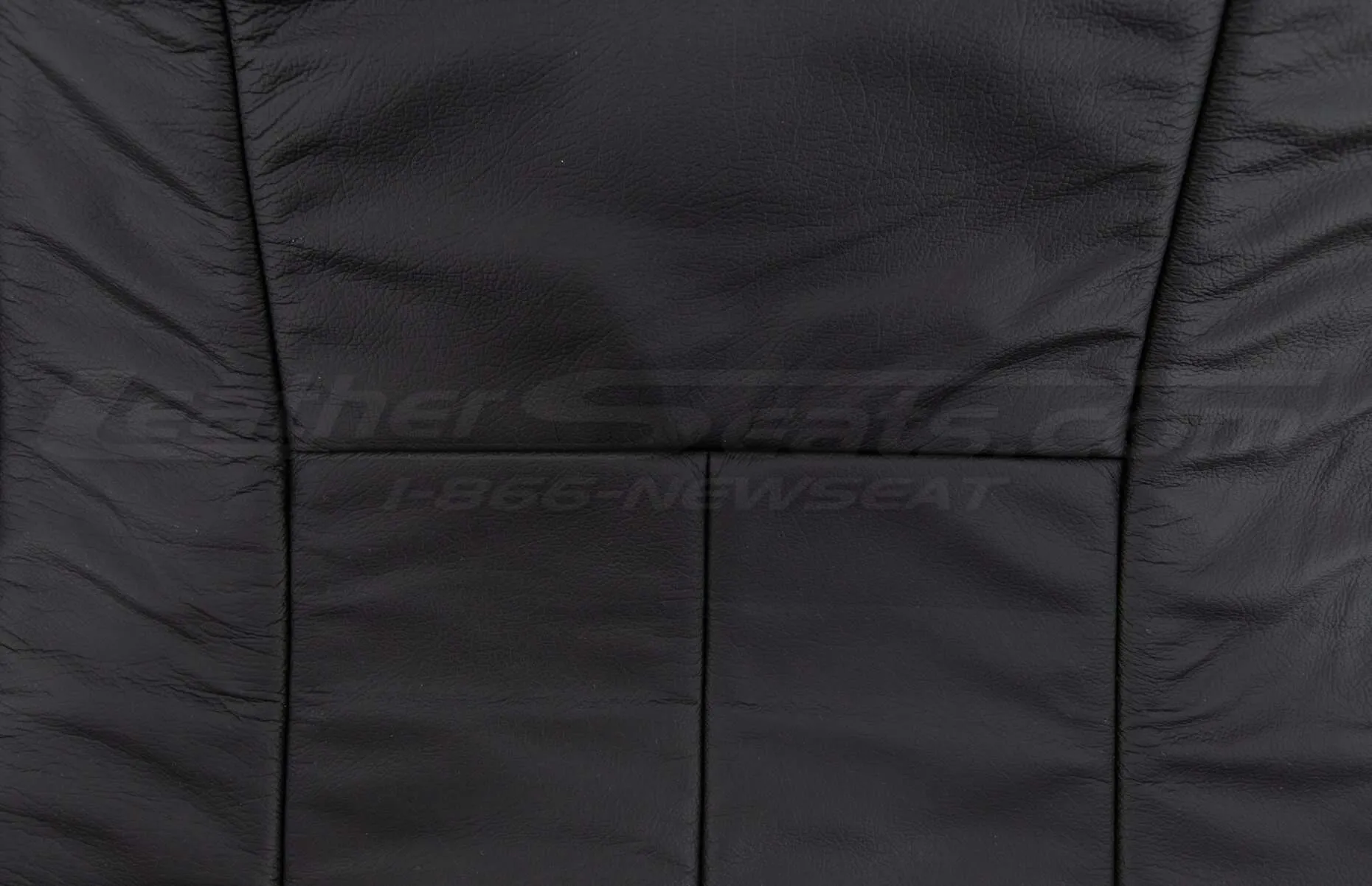 Nissan Titan Upholstery Kit - Black - Backrest insert close-up