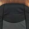 Chevrolet Spark upholstery - kit black & charcoal - Top of backrest close-up