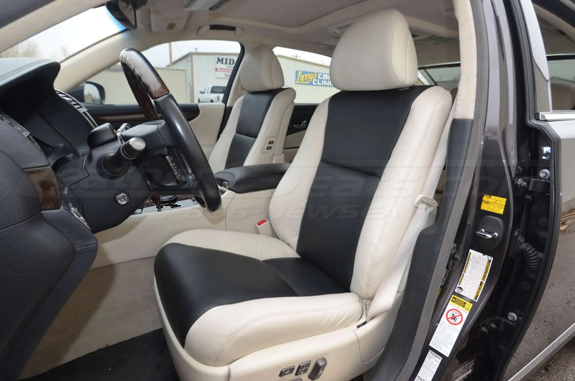 Lexus LS iLeather Seats - Installed - Front driver seat