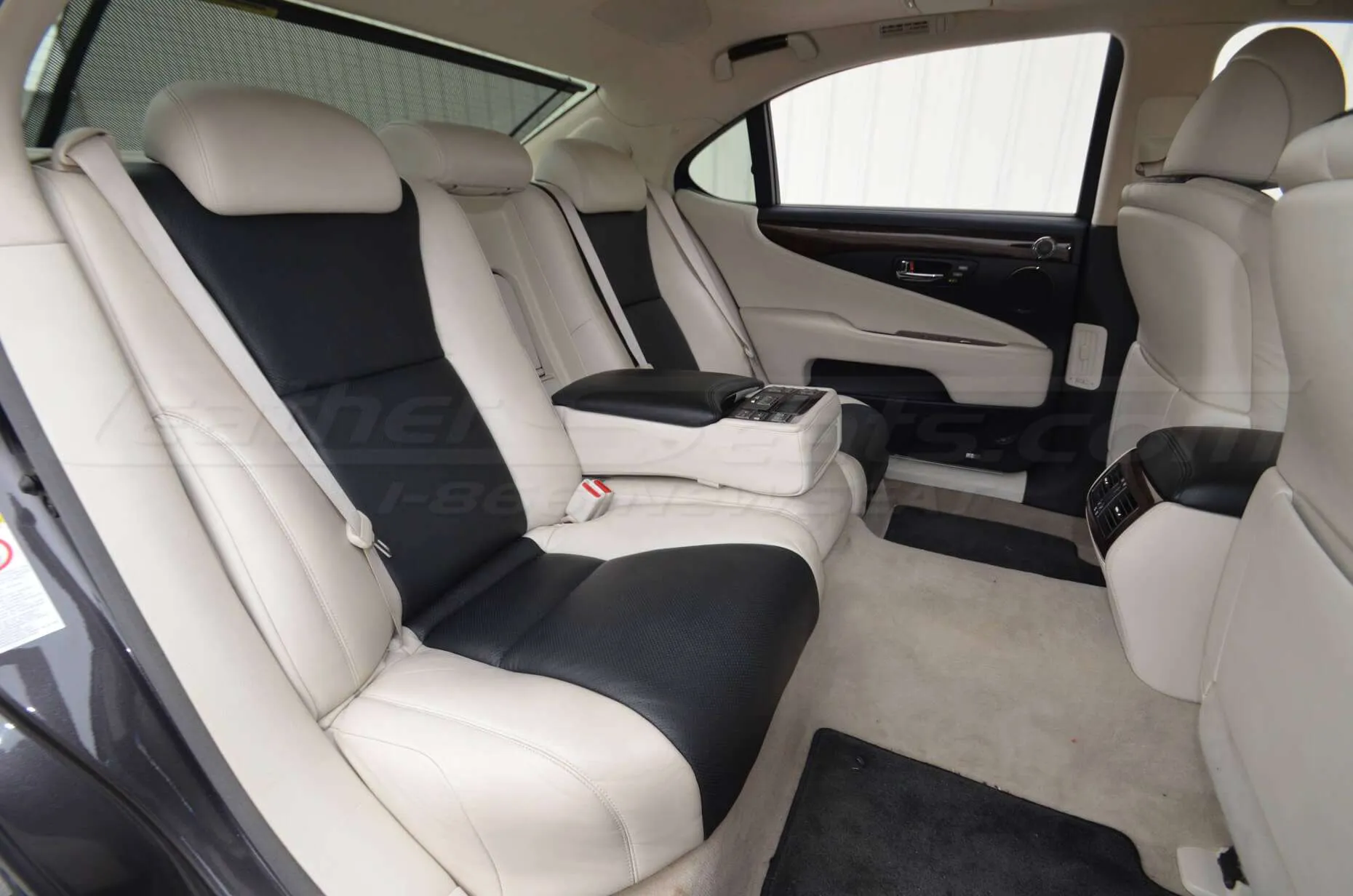 Lexus LS iLeather Seats - Installed - Rear seats