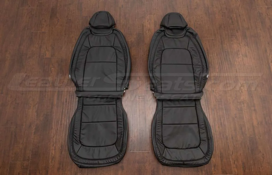 Chevrolet Colorado Leather upholstery kit black - front seats