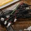 Wiring harness for seat heating & cooling unit