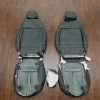 16-21 Honda Civic LX Upholstery Kit - Dark Graphite - Back view of front seats