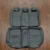 16-21 Honda Civic LX Upholstery Kit - Dark Graphite - Rear seats