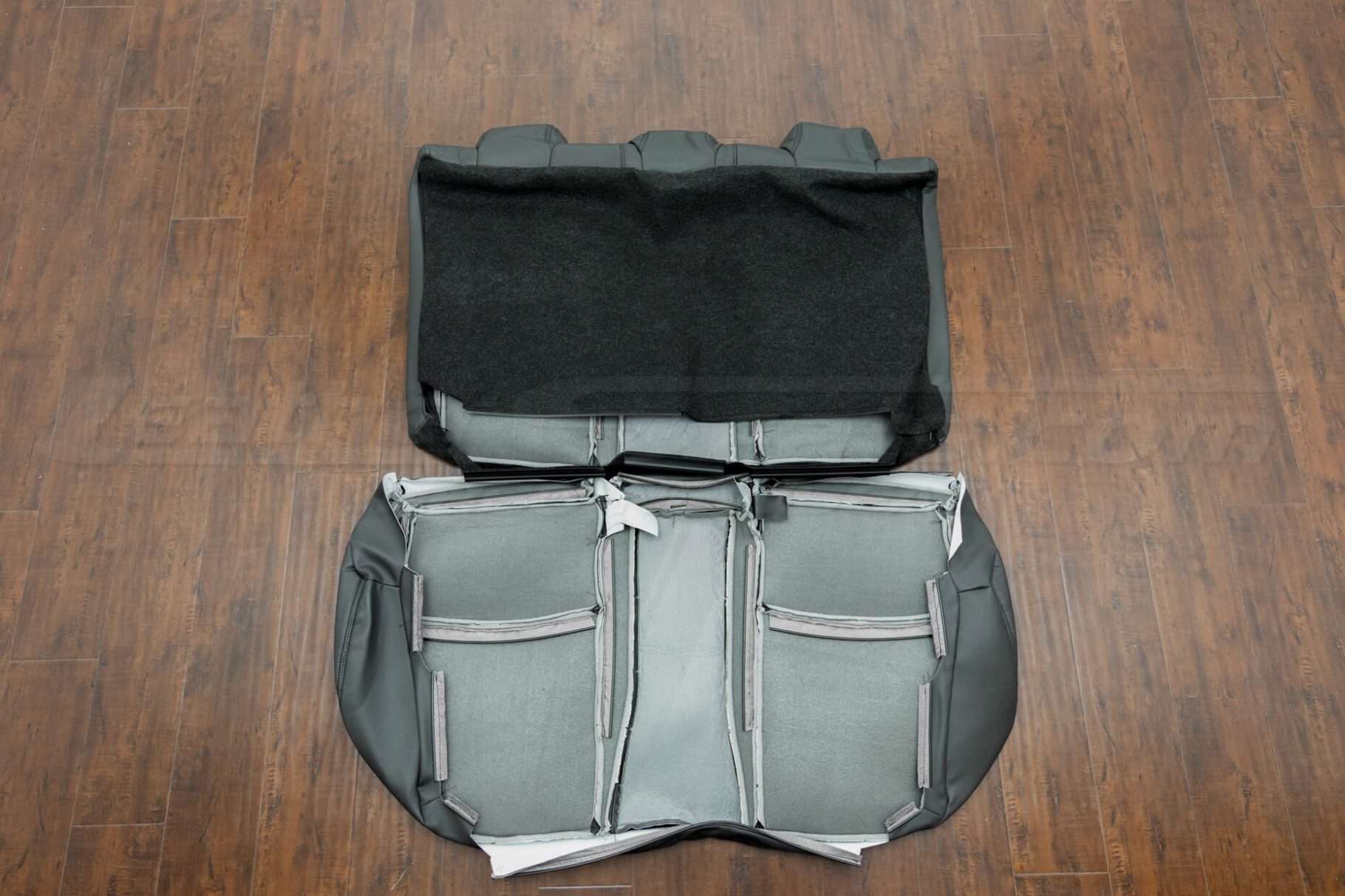 16-21 Honda Civic LX Upholstery Kit - Dark Graphite - Back view of rear seats