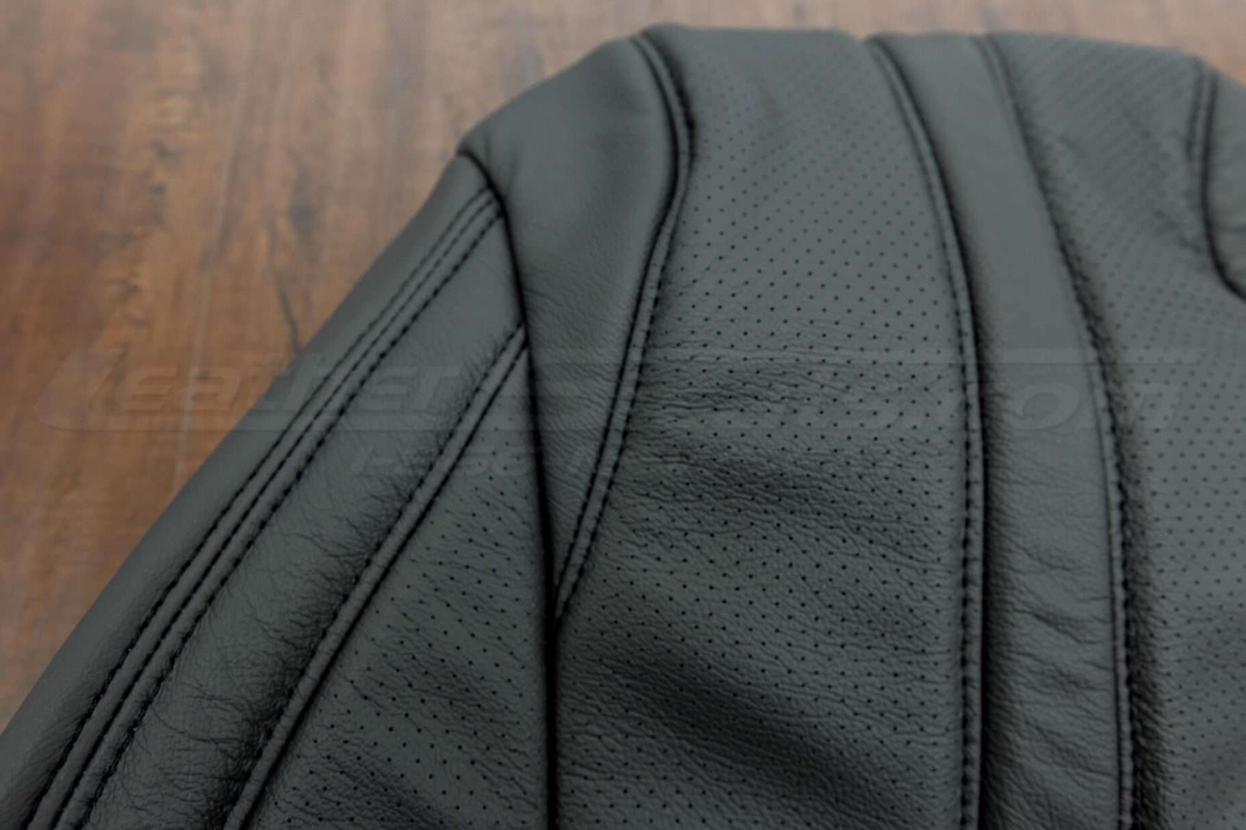 16-21 Honda Civic LX Upholstery Kit - Dark Graphite - Perforation and stitching