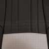 18-21 Honda Accord Leather Kit - Black & Dove Grey - Backrest close-up. Top insert and perforation comparison