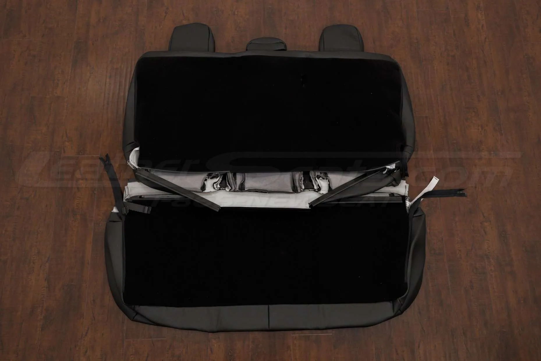 19-21 Ford Ranger Upholstery Kit - Black- Back of rear seats