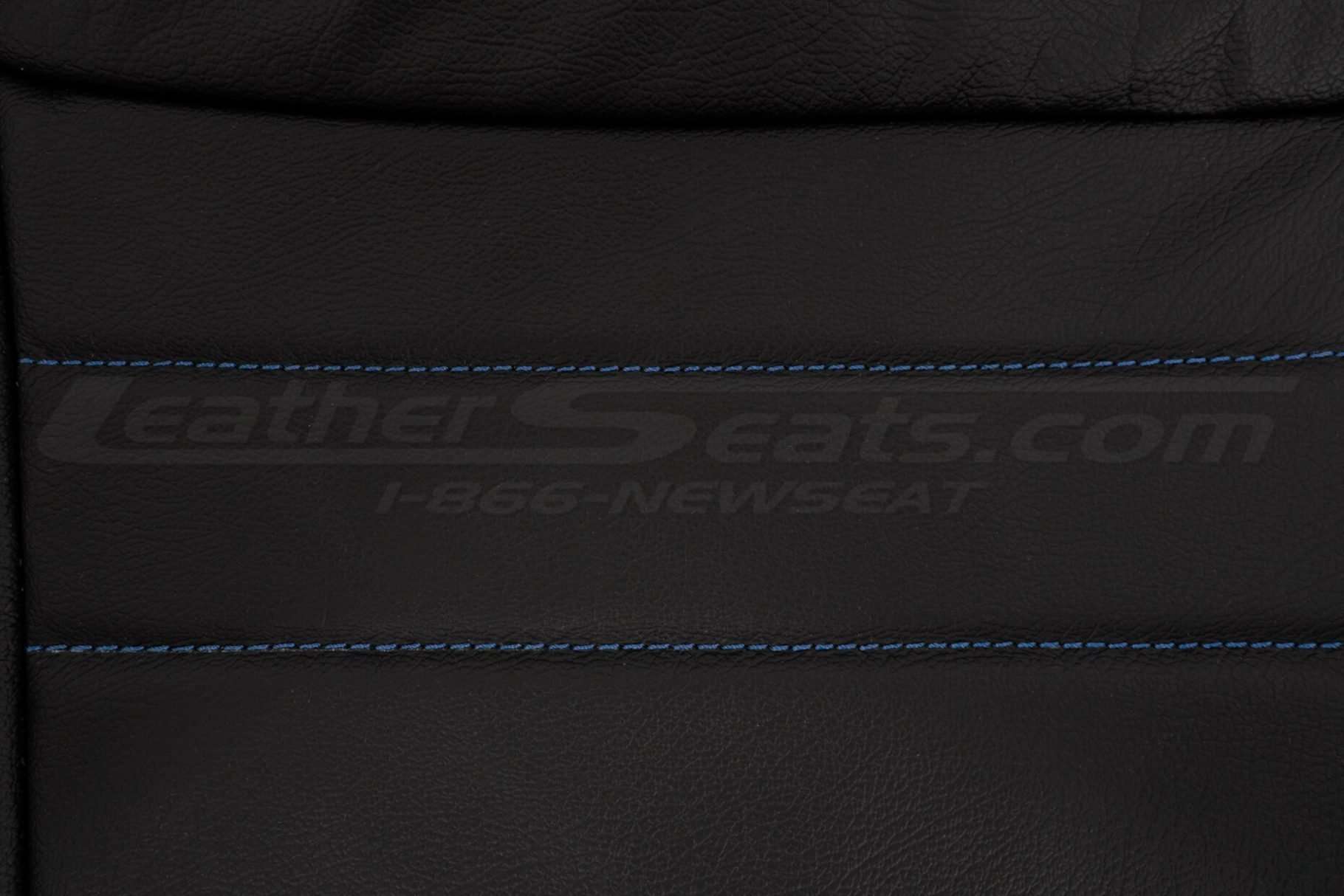 19-21 Ford Ranger Upholstery Kit - Black- Insert & Stitching close-up