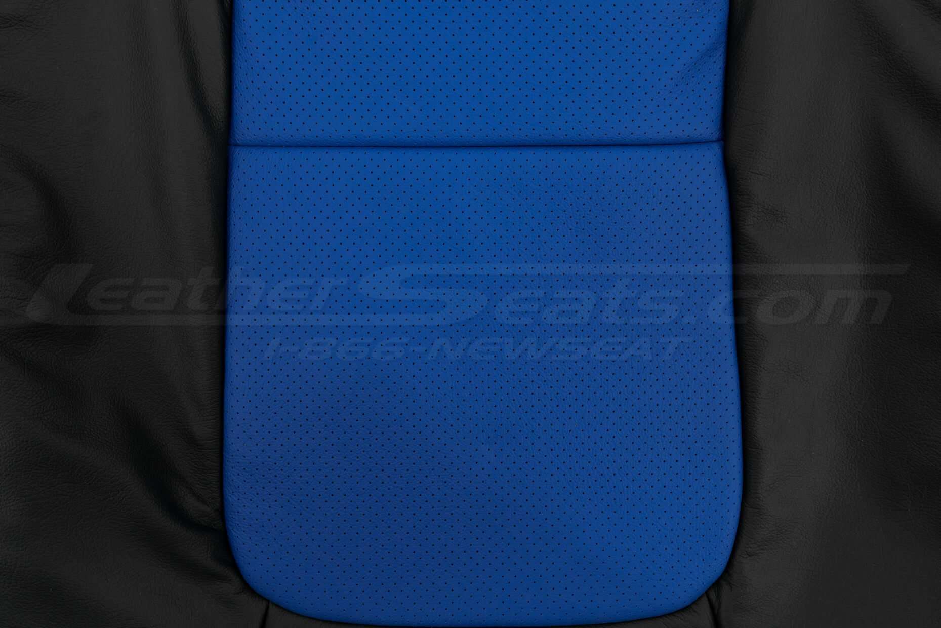 Chevrolet SSR Upholstery Kit - Black & Cobalt -Backrest Bottom insert