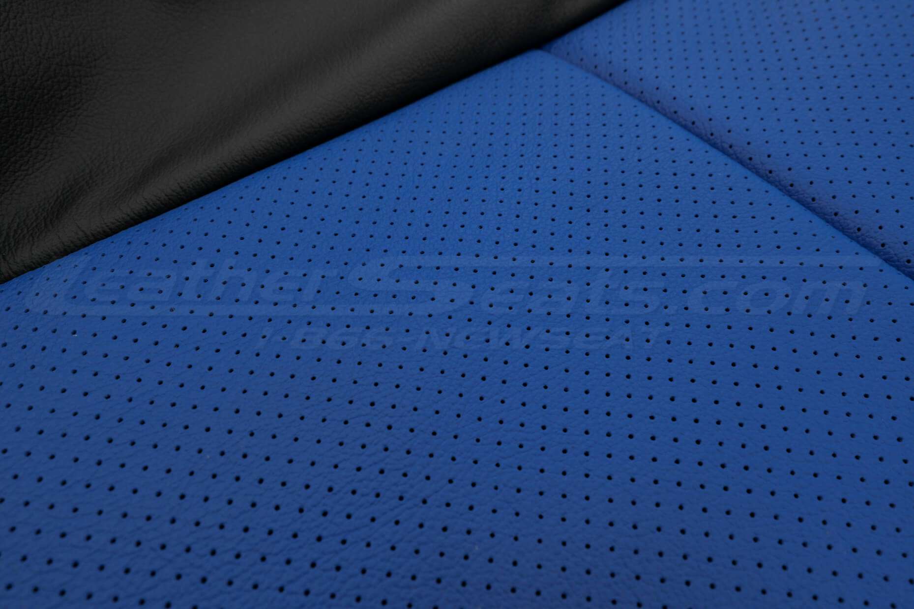 Chevrolet SSR Upholstery Kit - Black & Cobalt - Perforation