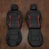 16-21 Chevrolet Camaro Upholstery Kit - Black & Red - Front seat upholstery