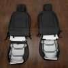 16-21 Chevrolet Camaro Upholstery Kit - Black & Red - Back view of front seats