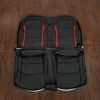 16-21 Chevrolet Camaro Upholstery Kit - Black & Red - Rear seat upholstery