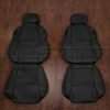 04-06 Pontiac GTO Leather Kit - Ecstasy Black - Front seat upholstery
