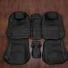04-06 Pontiac GTO Leather Kit - Ecstasy Black - Rear seat upholstery with bolsters