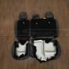 2018-2021 Jeep Wrangler Upholstery kit - Black & Velocity Yellow - Back view of rear seats