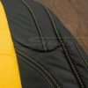 2018-2021 Jeep Wrangler Upholstery kit - Black & Velocity Yellow - Side stitching