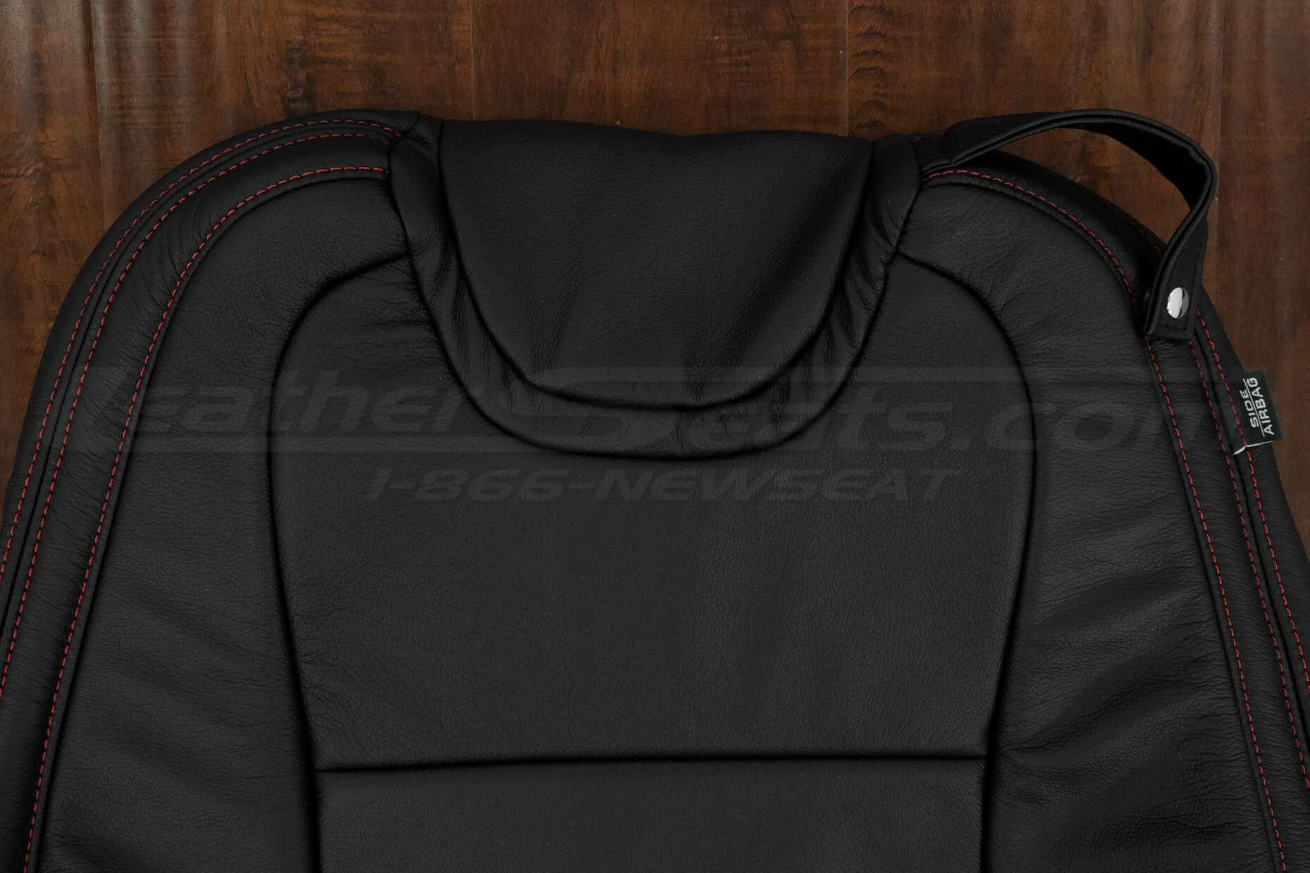 10-15 Chevrolet Camaro Upholstery Kit - Black - Upper section of backrest