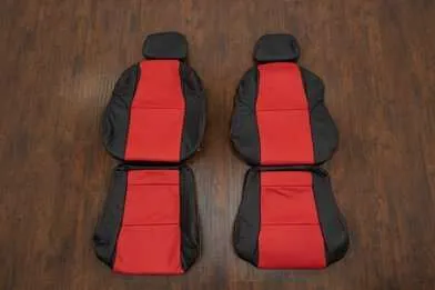 04-06 Pontiac GTO Leather Kit - Black & Bright Red - Featured Image