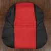 04-06 Pontiac GTO Leather Kit - Black & Bright Red - Front backrest upholstery