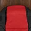 04-06 Pontiac GTO Leather Kit - Black & Bright Red - Upper portion of front backrest