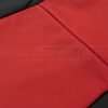 04-06 Pontiac GTO Leather Kit - Black & Bright Red - Side view of backrest inserts
