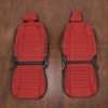 10-14 Ford Mustang Upholstery Kit - Black & Red - Front Seats