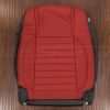 10-14 Ford Mustang Upholstery Kit - Black & Red - Front backrest