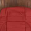 10-14 Ford Mustang Upholstery Kit - Black & Red - Upper section of front backrest