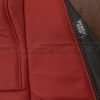 10-14 Ford Mustang Upholstery Kit - Black & Red - Double-stitching with airbag tag