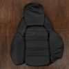 Chevrolet Corvette Leather Kit - Black - Backrest & Headrest upholstery
