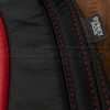 Chevrolet Camaro Leather Kit - Black & Bright Red - Side double-stitching with Airbag tag