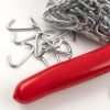 Hog-rings and red hog-ring plier handle