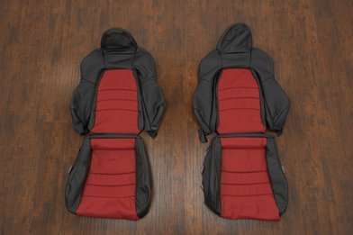 Honda S2000 Roadster Upholstery Kit - Black & Red - Featured Image