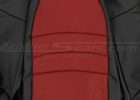 Honda S2000 Roadster Upholstery Kit - Black & Red - Perforated Combo