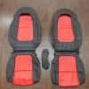 Chevrolet SSR Black & Bright Red - Front seat upholstery with console