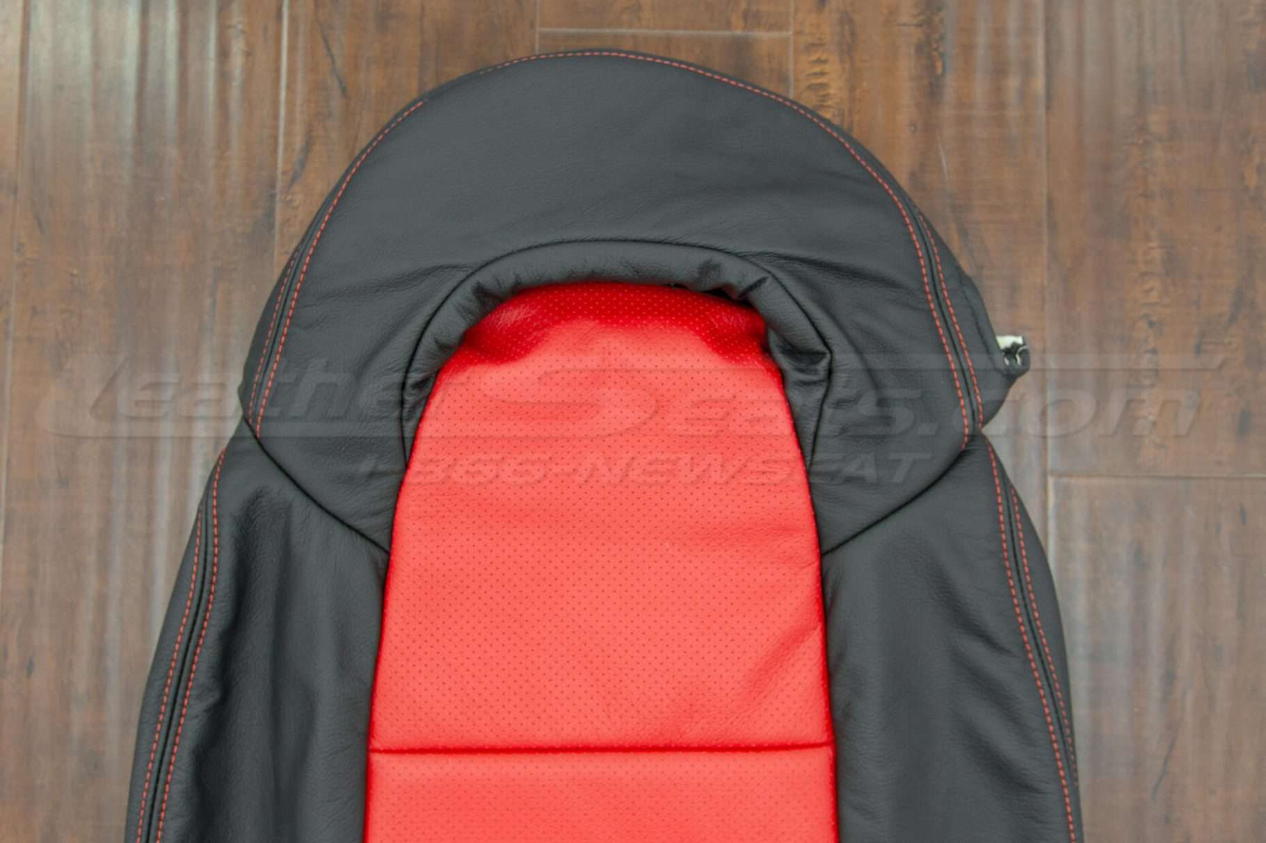 Upper section of front backrest