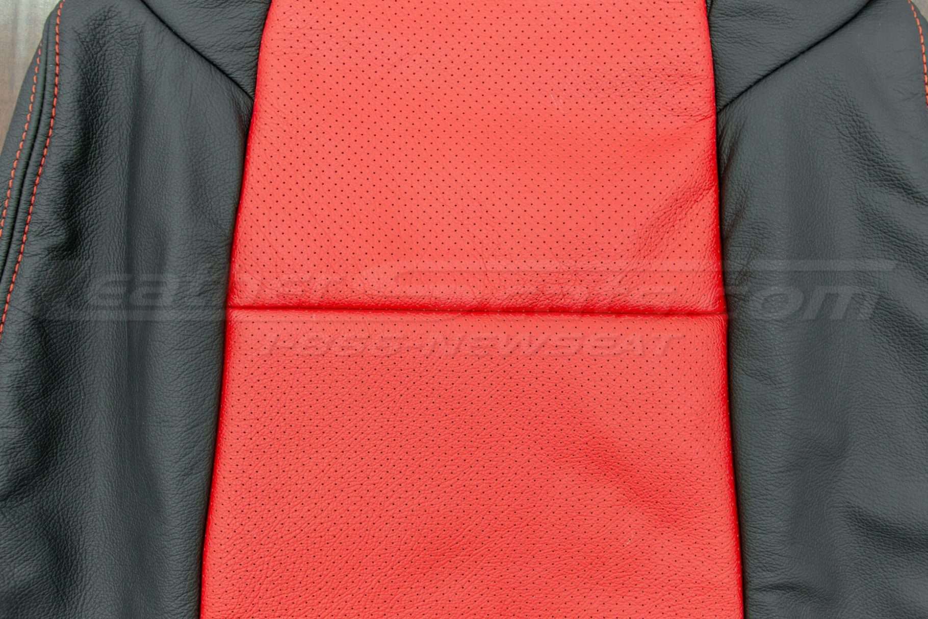 Perforated backrest