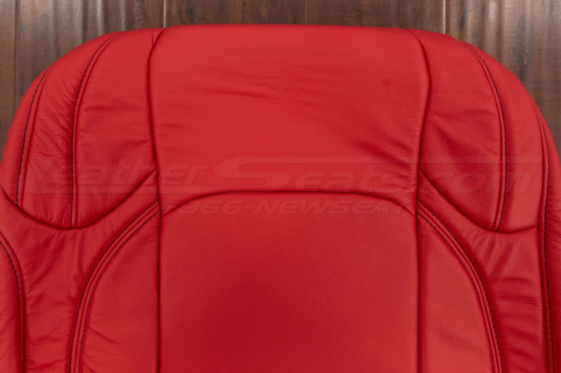 Upper section of backrest