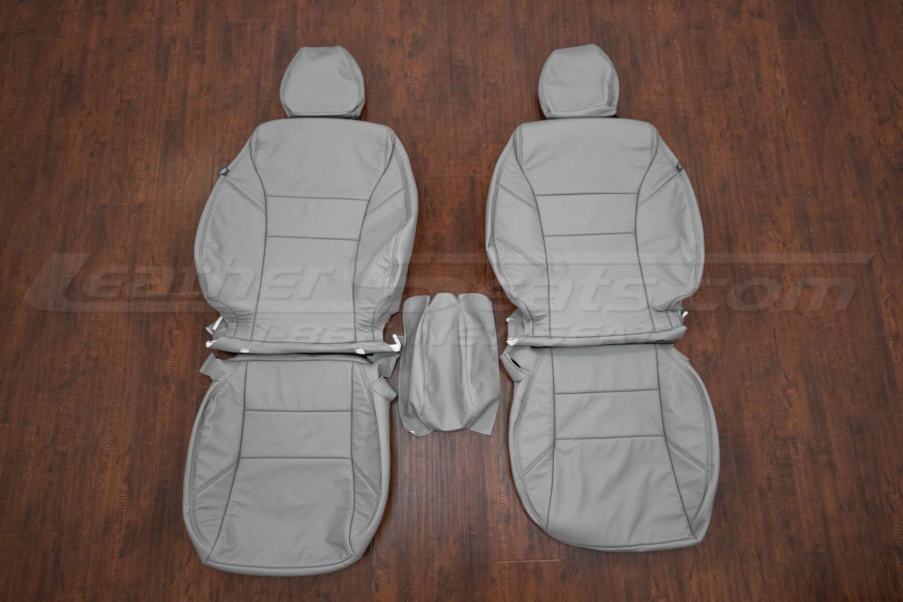 Honda HR-V Leather Kit - Ash - Front Seat upholstery w/ console