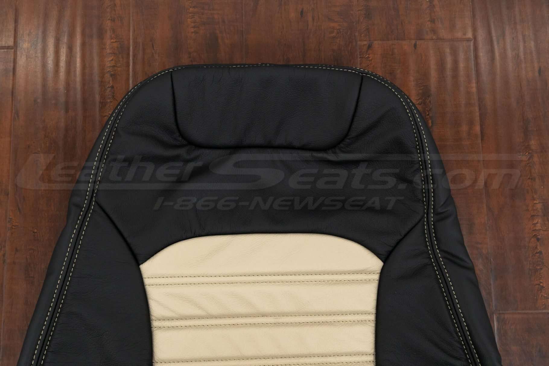 Upper section of backrest