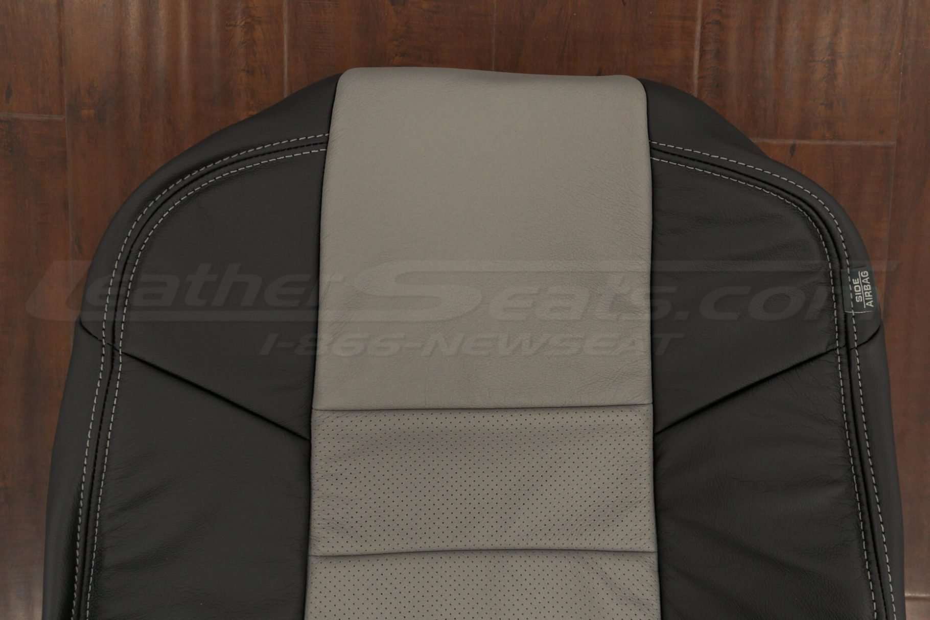 Upper section of backrest