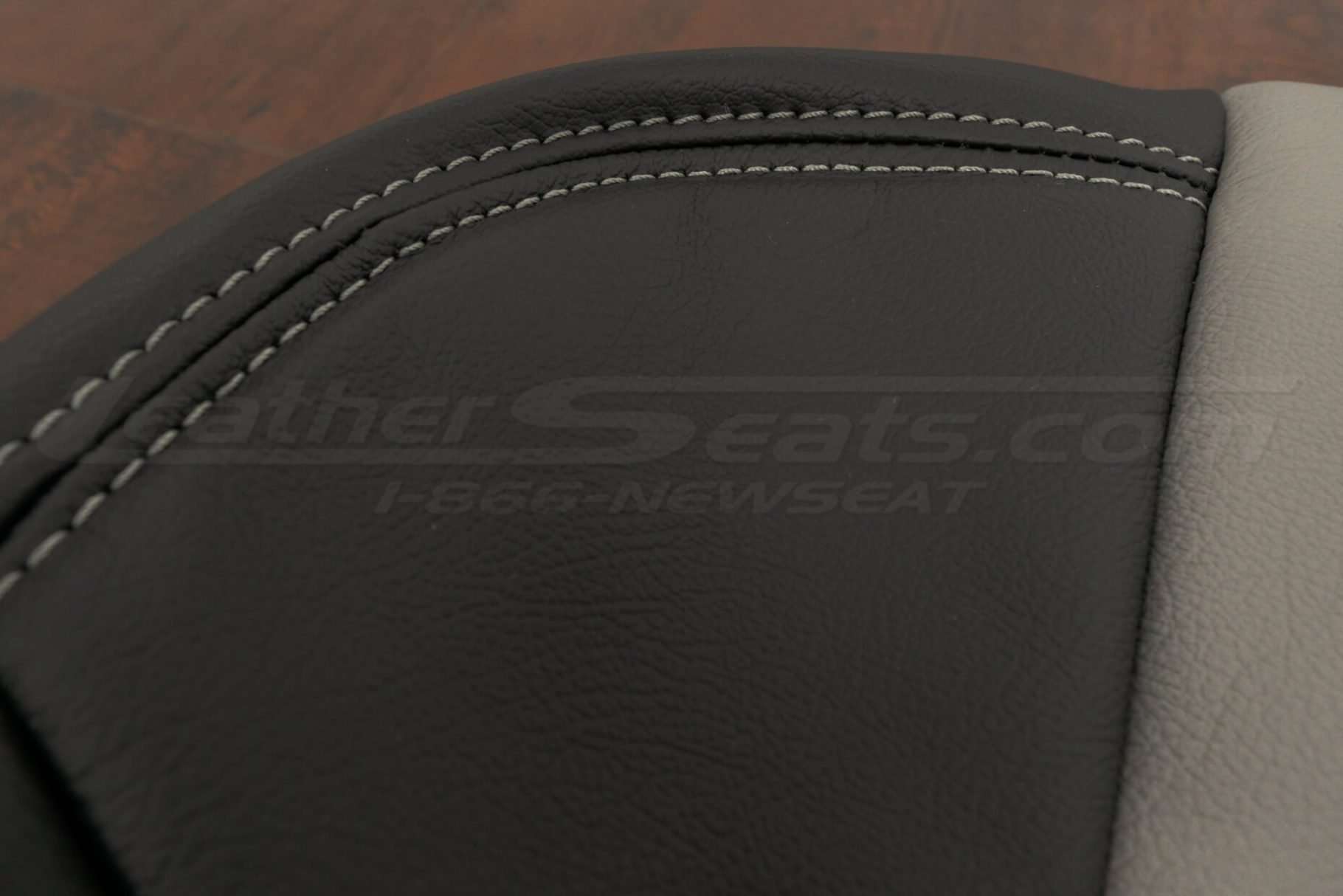 Side ash double-stitching