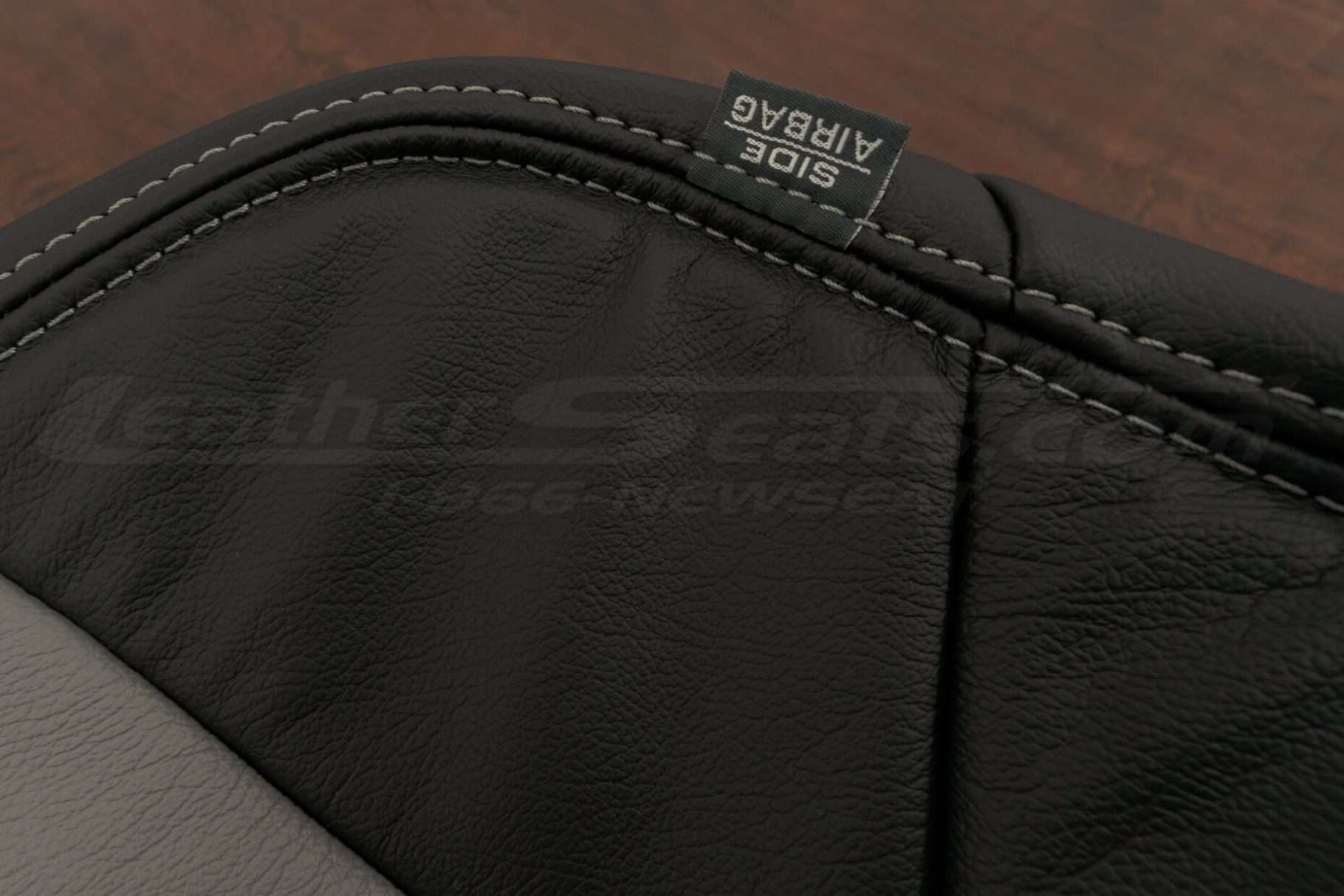 Double stitching & airbag tag