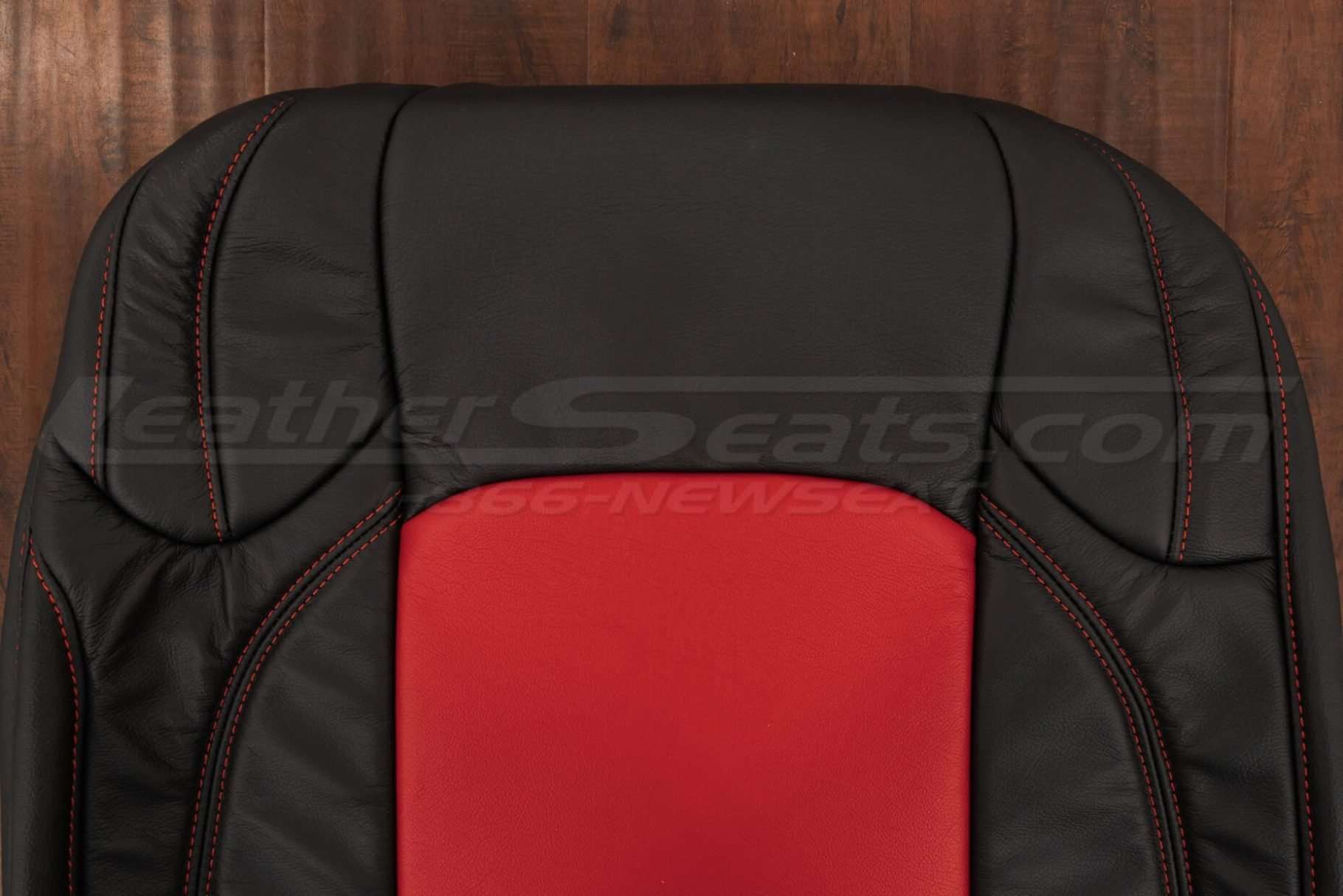 Upper section of backrest