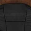 Upper section of Ford F-450 backrest upholstery