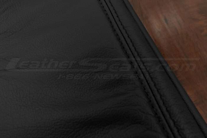 Ford Superduty Black Upholstery Kit 0 Matching black side stitching