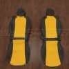 Chevrolet Camaro Upholstery Kit - Black & Velocity Yellow - Front seats